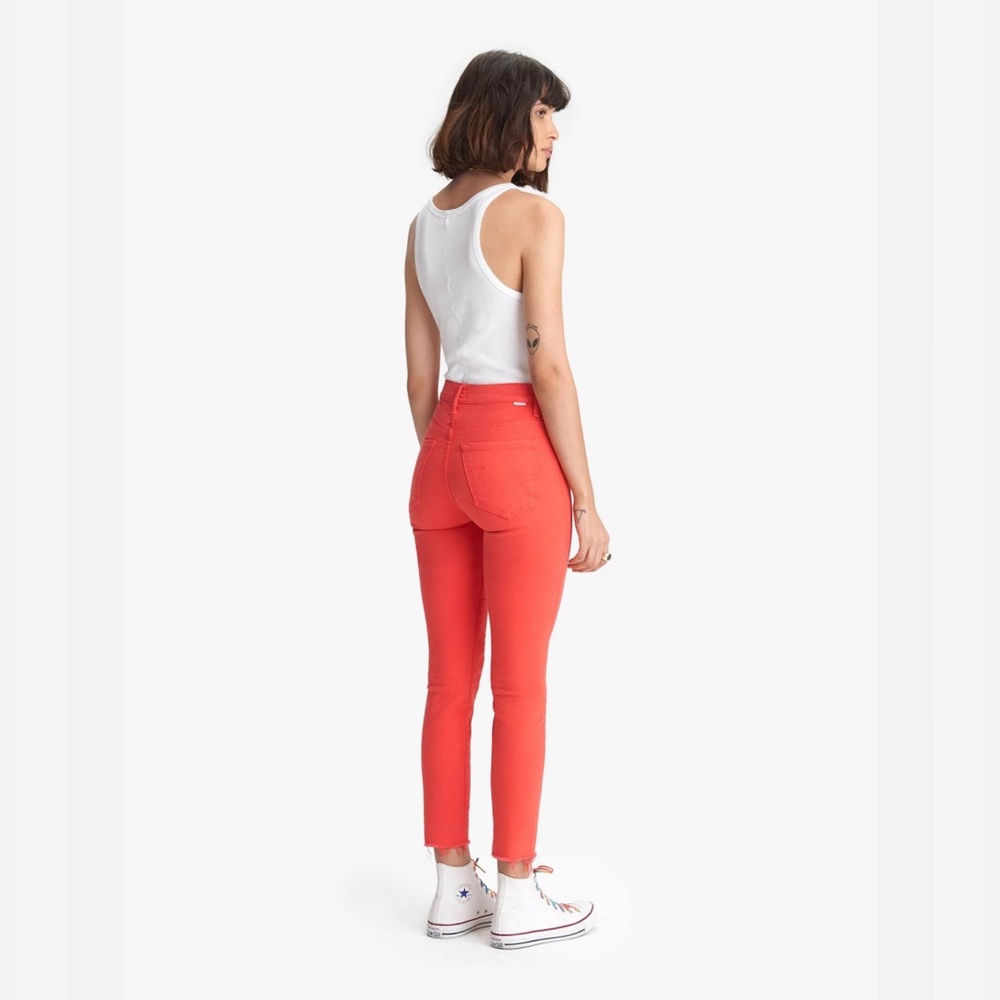 Mother The Stunner Ankle Fray Jeans